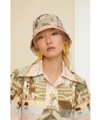 Bucket hat in printed organic cotton le concept de la Pate a emporter 