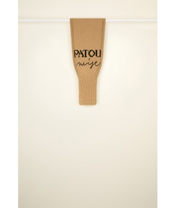 Patou Neige wool scarf en stock