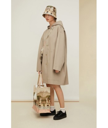 Puss in Boots oversized parka in organic cotton de l' environnement