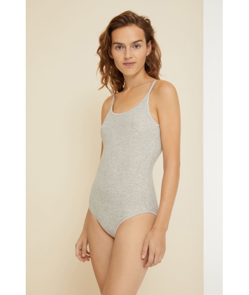 Ribbed bodysuit in organic cotton Découvrez la collection