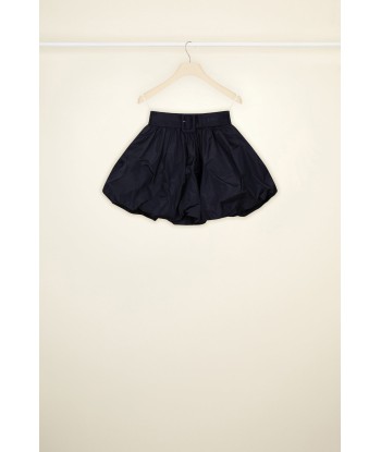 Mini bloomer belted skirt in eco-friendly faille Amélioration de cerveau avec