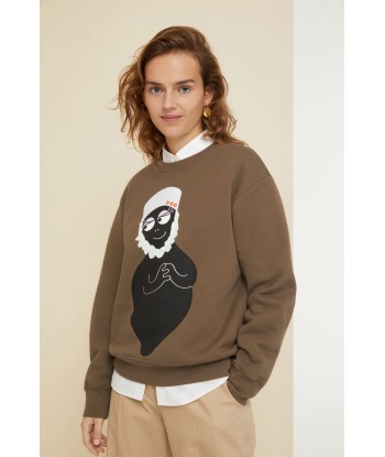 Barbamama unisex sweatshirt in organic cotton JUSQU'A -70%! 