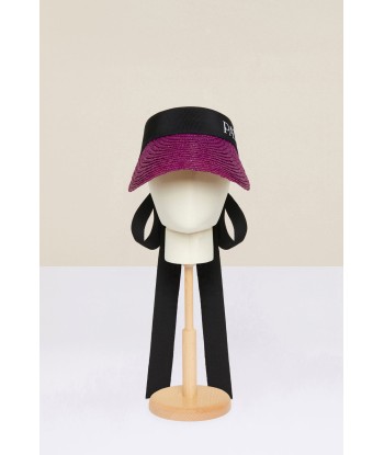 Grosgrain visor hat in wicker l'évolution des habitudes 