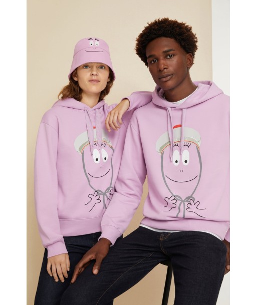 Barbapapa unisex hoodie in organic cotton en ligne