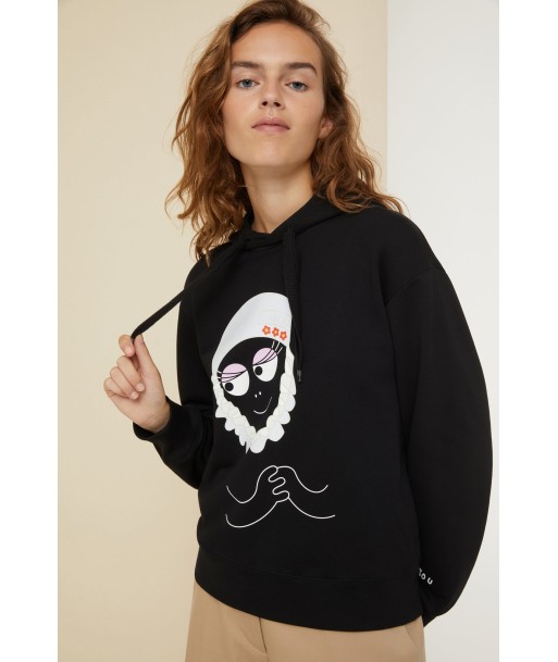 Barbamama unisex hoodie in organic cotton de technologie