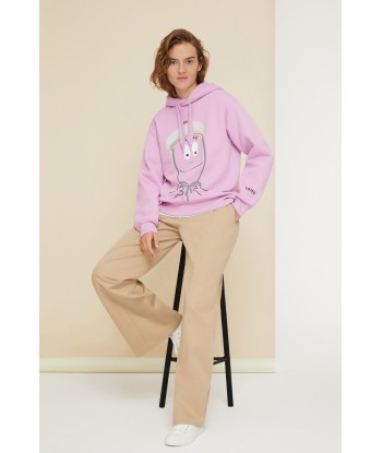 Barbapapa unisex hoodie in organic cotton en ligne