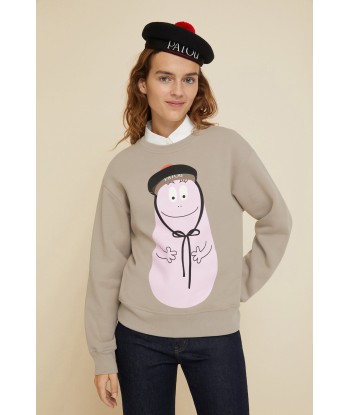 Barbapapa unisex sweatshirt in organic cotton Les magasins à Paris et en Île-de-France