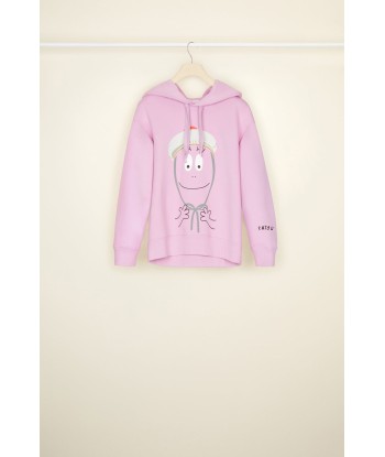 Barbapapa unisex hoodie in organic cotton en ligne