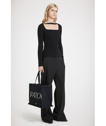 Patou canvas tote in organic cotton 2024