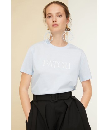 Patou logo t-shirt in organic cotton les ctes