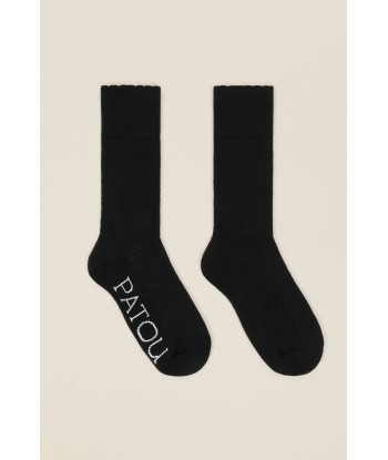 Pack of two pairs of organic cotton socks - Black and White pas cheres