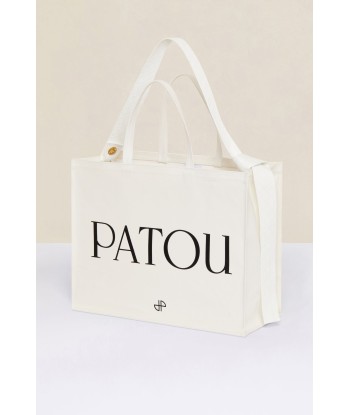 Patou canvas tote in organic cotton pas chere