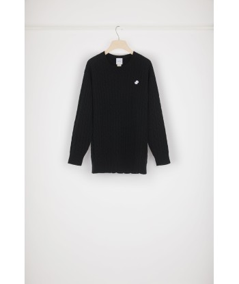 JP cable knit jumper in Merino wool Pour