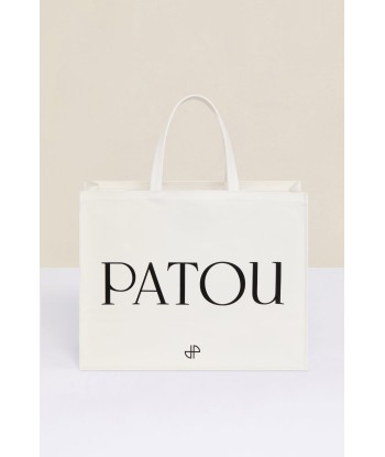 Patou canvas tote in organic cotton pas chere