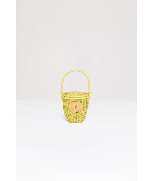 Wicker bucket bag 2023