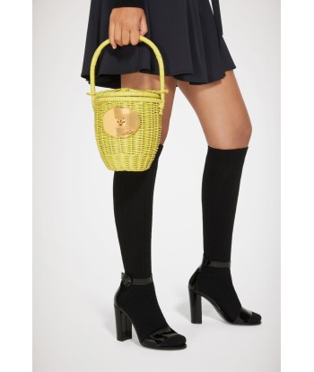 Wicker bucket bag 2023