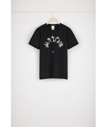 Floral Patou t-shirt in organic cotton plus qu'un jeu 