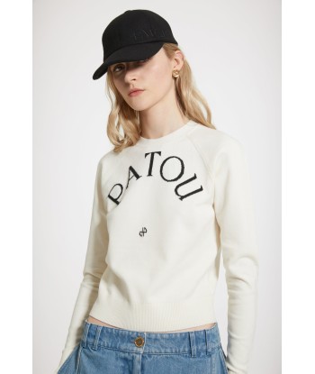 Patou wool blend jumper soldes