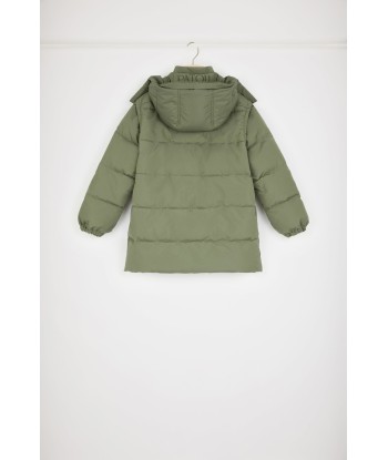 Puffer coat with detachable sleeves in recycled polyester livraison gratuite