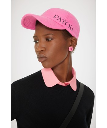 Patou embroidered felt cap de votre