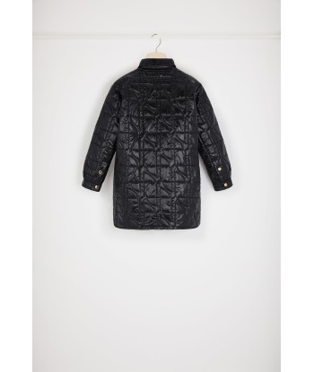 Quilted overshirt in recycled polyamide le concept de la Pate a emporter 