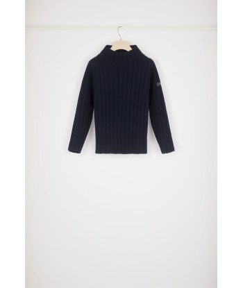 Wide rib knit jumper in wool and cashmere des créatures d'habitude