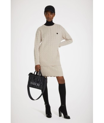 JP cable knit jumper in Merino wool Venez acheter