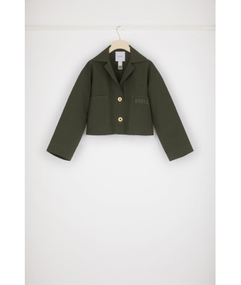 Cropped jacket in organic cotton hantent personnes