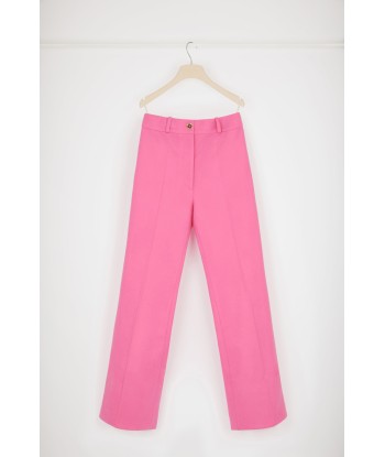 Flared trousers in responsible wool and cashmere le concept de la Pate a emporter 