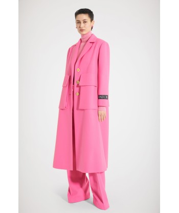 Maxi pocket coat in wool 50% de réduction en Octobre 2024