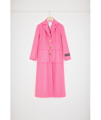 Maxi pocket coat in wool 50% de réduction en Octobre 2024