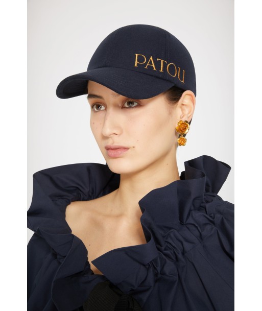 Patou embroidered felt cap Découvrez la collection