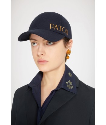 Patou embroidered felt cap Découvrez la collection