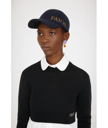 Patou embroidered felt cap Découvrez la collection