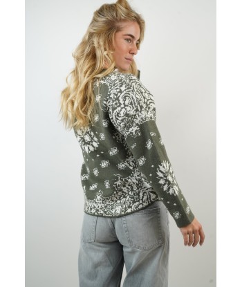 Ema khaki cashmere/wool sweater suggérées chez